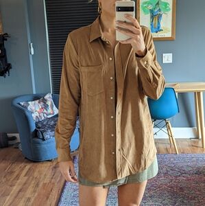 Gap Vegan Suede Overshirt